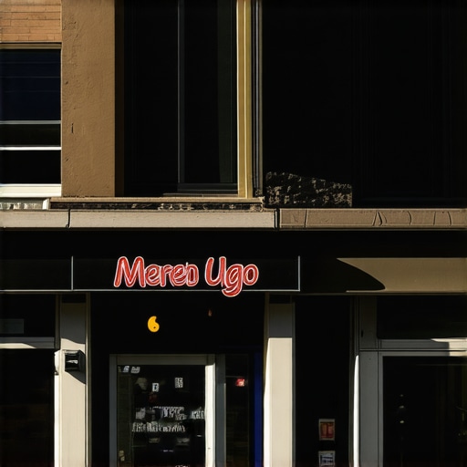 Vibrant El Paso storefronts in busy district during daytime