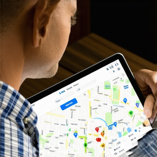 El Paso business owner analyzing map optimization strategies