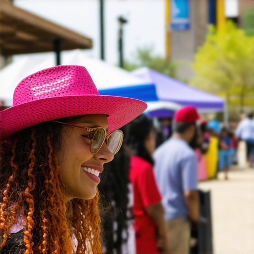 El Paso community event with local business