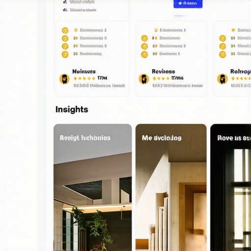 GMB dashboard displaying analytics and reviews.