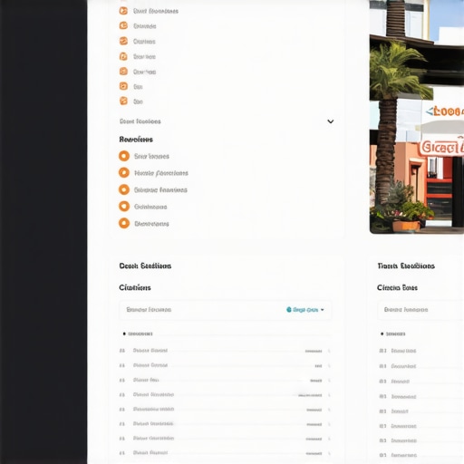 Screenshot of local SEO tools monitoring reviews, citations, and analytics for a business in El Paso.