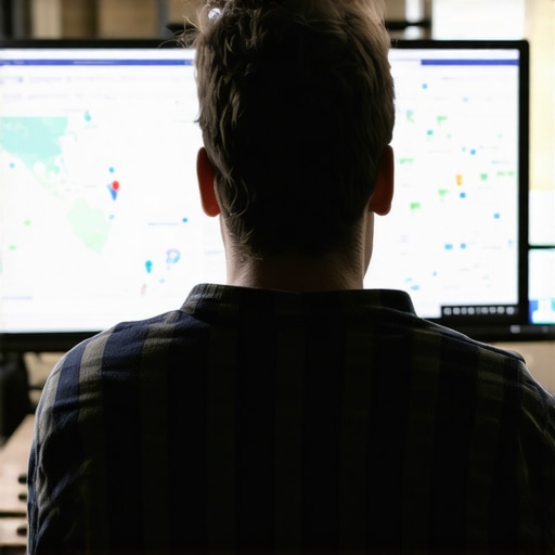 Person using digital tools for local SEO management in El Paso