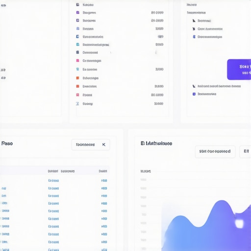 Graph and data dashboard illustrating local search rankings and metrics for El Paso business