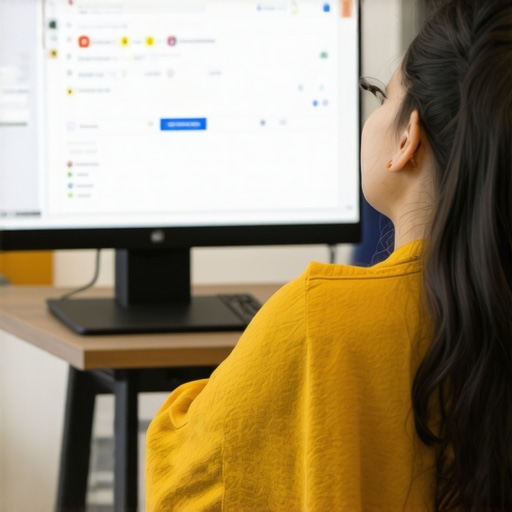 Digital marketing expert working on Google My Business profile for a local El Paso shop with schema markup and fresh content.