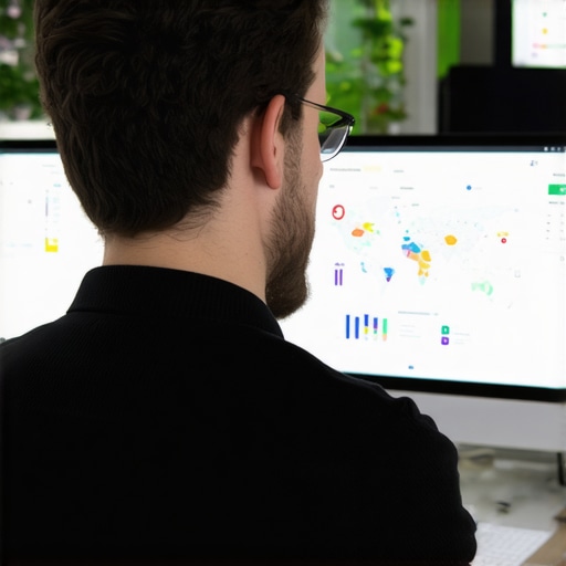 SEO consultant reviewing GMB profile and map rankings